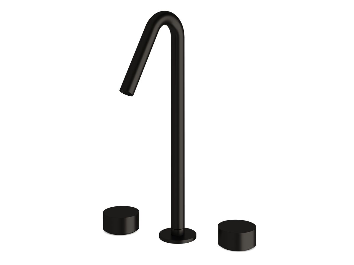 Sussex Pure Vessel Basin Set PVD Matte Black (5 Star)