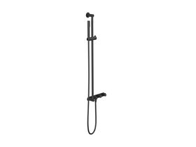 Hero - Faucet Strommen Vara Fin Wall Set with Single Rail Shower Tap System Kit Matte Black (3 Star) Lead Free