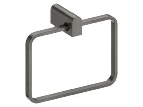 Mizu Soothe Towel Ring Brushed Gunmetal