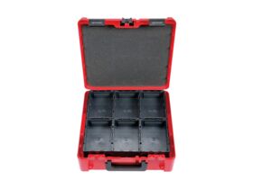 Rothenberger Rocase Fittings Box which includes 12 Roboxs and 2 Rotrays