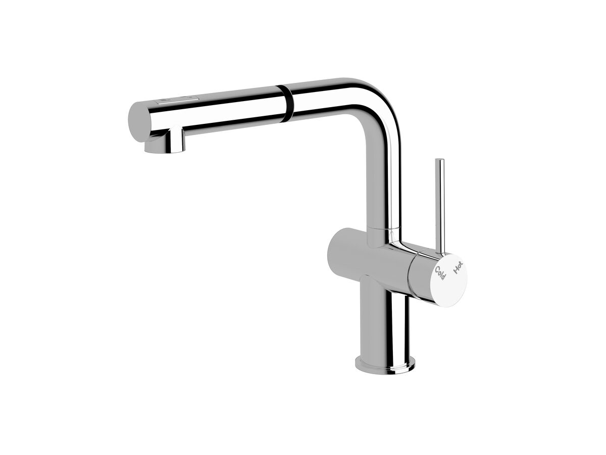 Sussex Scala Horizontal Pullout Sink Mixer 2 Functions Chrome (5 Star)