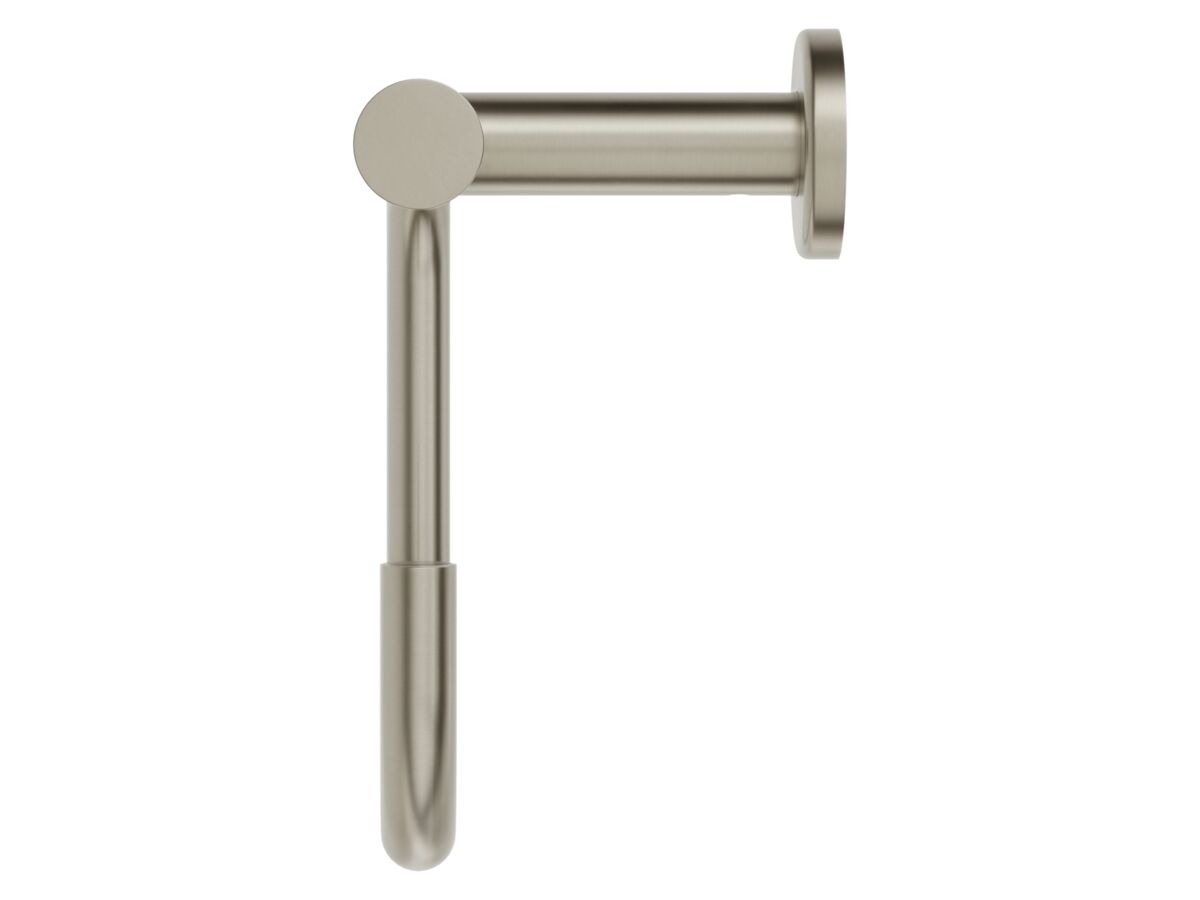Supporting Image - Mizu Drift Square Guest Towel Holder Brushed Nickel - Side