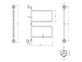 Milli Marle Edit Multi Towel Rail Swivel Small