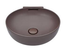 Supporting Image - LAUFEN Alessi Counter Basin 450mm Matte Cafe - Front 3 Qtr