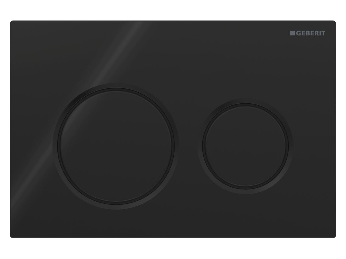Hero - Geberit Omega01 Dual Flush Button Black