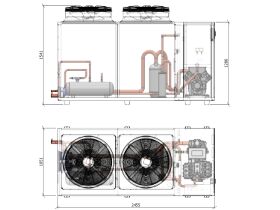 ACPAC Packaged Condensing Unit APS46.5Ml2-1