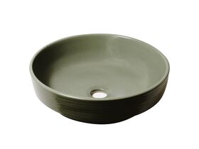 Supporting Image - Robert Gordon Potters 370mm Semi Inset Basin Olive
