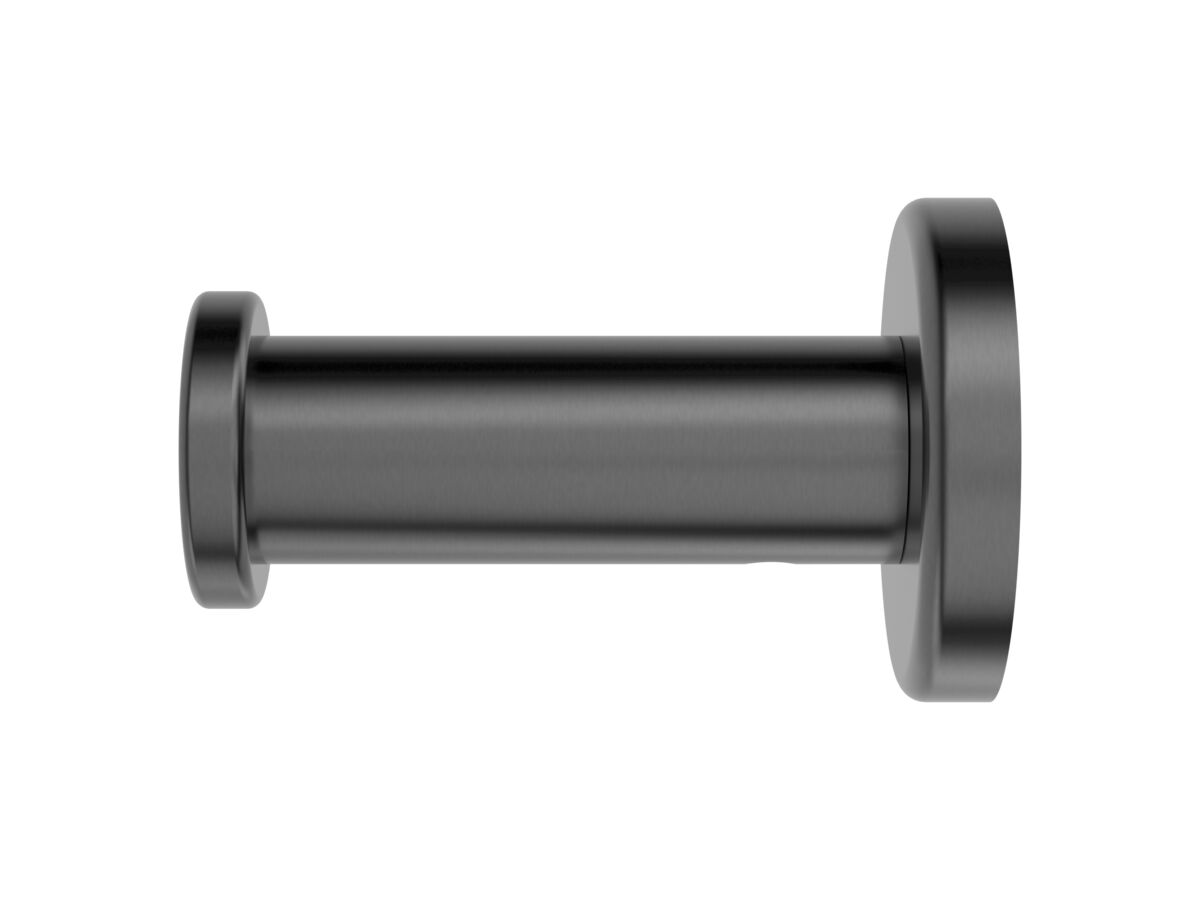 Supporting Image - Mizu Drift Robe Hook Brushed Gunmetal - Side