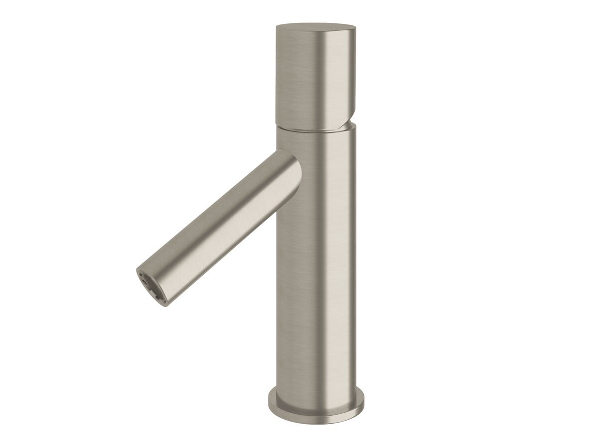 Sussex Pure Basin Mixer Tap PVD Brushed Nickel (6 Star)