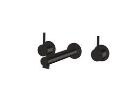 Sussex Scala Bath Set 200mm LUX PVD Matte Opium Black
