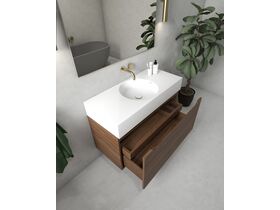 In Situ - Omvivo Neo Two Wall Hung Vanity 1000 3