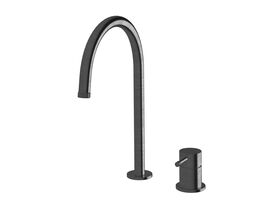 Hero - Sussex Scala Nova Basin Sink Hob Mixer Set PVD Brushed Gunmetal (6 Star) Lead Free