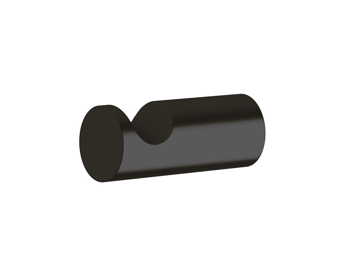 Scala Robe Hook LUX PVD Matte Opium Black