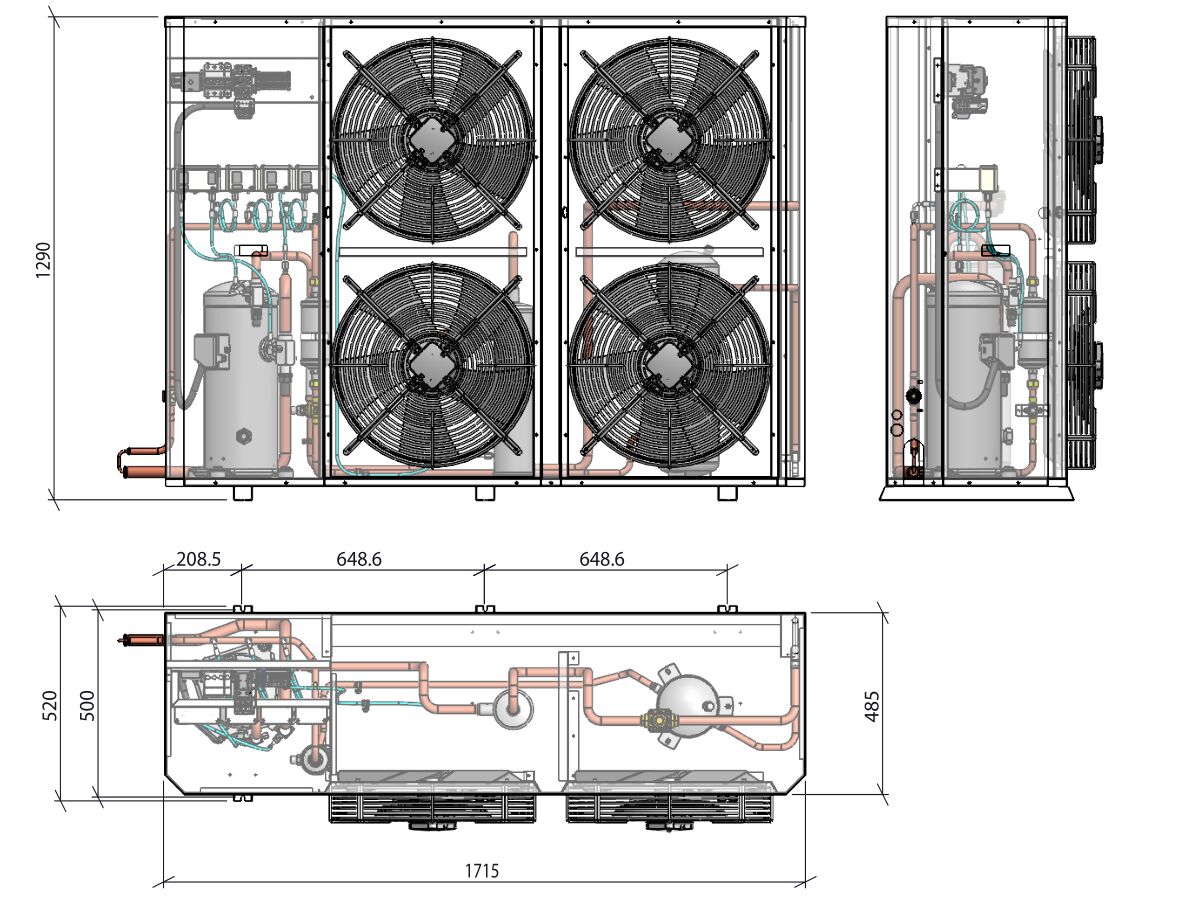 Tecumseh Compac Scroll 12Hp Pas4614Z-3