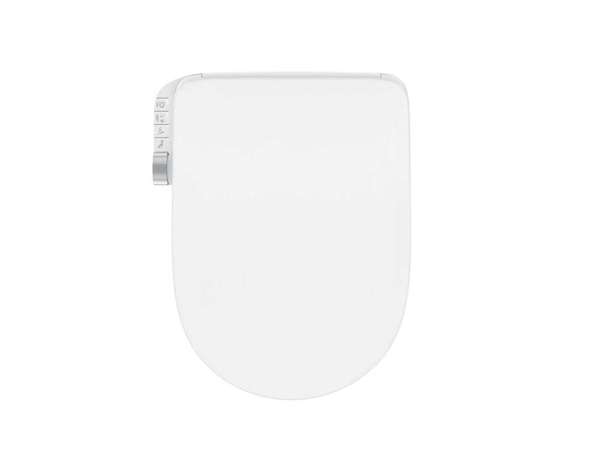 Supporting Image - Roca Multiclean M4 Round Heated  Bidet Seat White