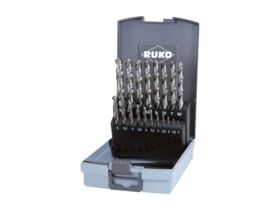 Ruko General Purpose Drill Set 1.0 - 10mm (19 Piece)