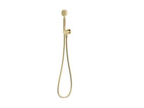 Sussex Pure Round Handshower with Fixed Bracket PVD Brushed Gold (3 Star)