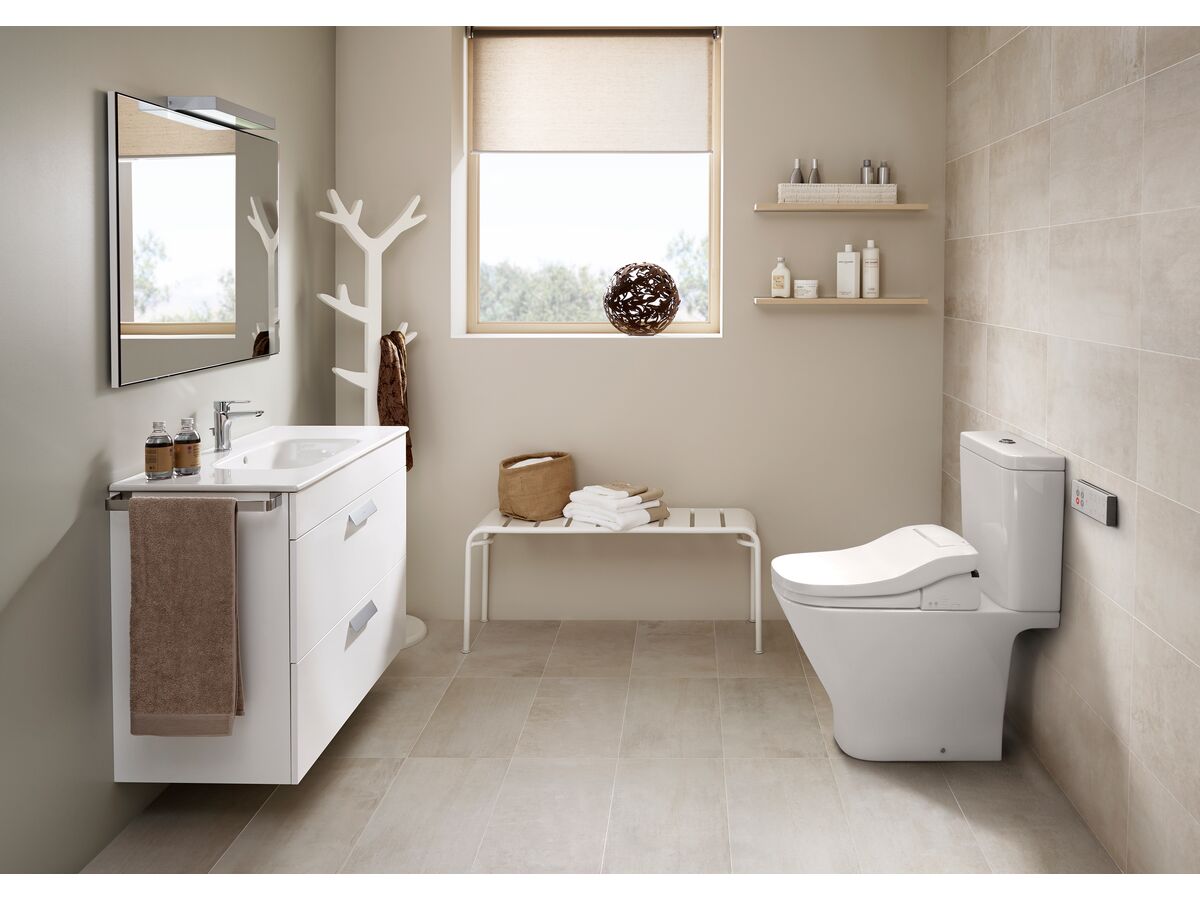 Roca MultiClean Premium Bidet Seat White