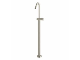 Sussex Pure Floor Mounted Bath Mixer Tap PVD Brushed Nickel