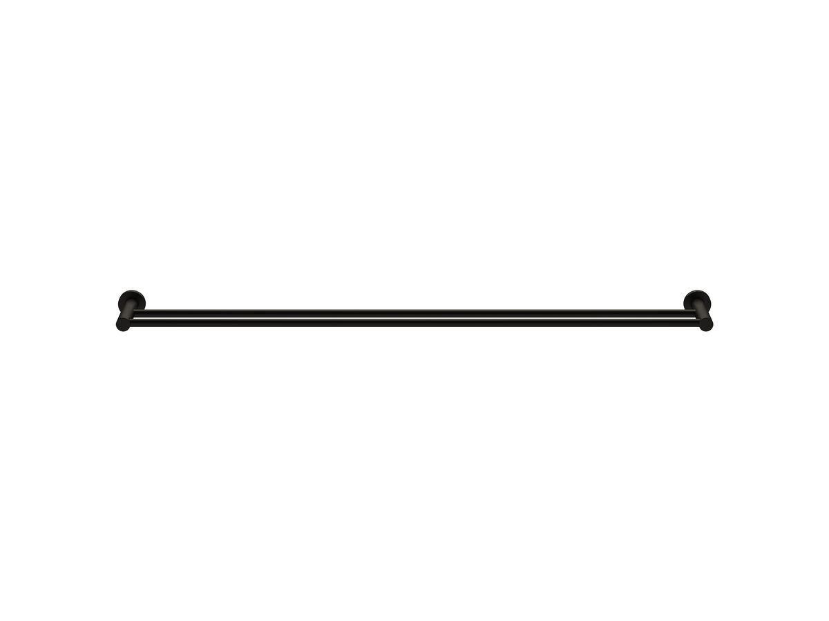 Sussex Pure Double Towel Rail 780mm PVD Matte Black