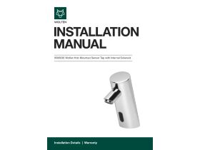 Technical Guide - Wolfen Hob Mounted Sensor Tap Internal Solenoid Chrome (6 Star)