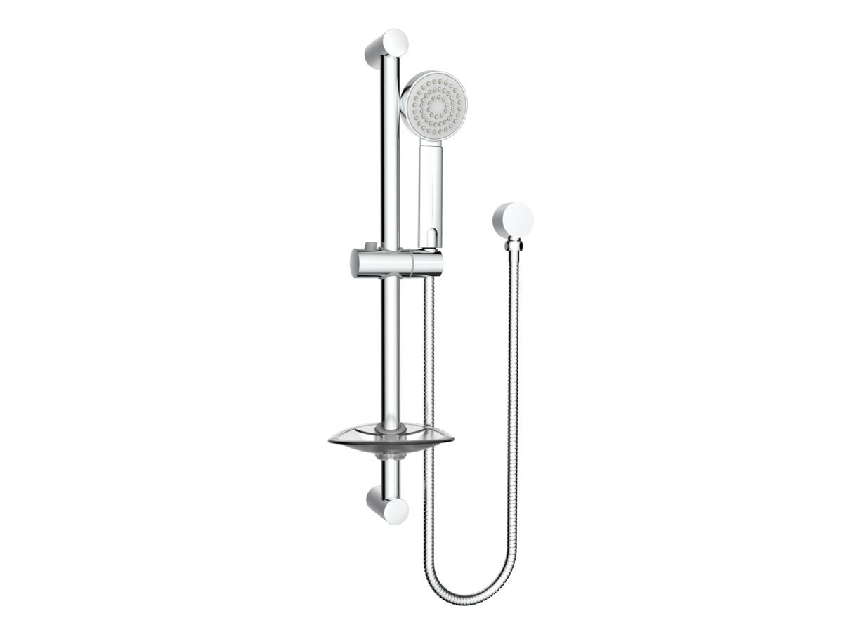 Hero - Base MK2 Single Rail Shower Chrome (3 Star)