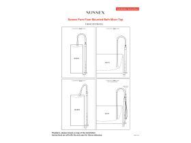 Installation Instructions - Sussex Pure Floor Mounted Bath Mixer Tap