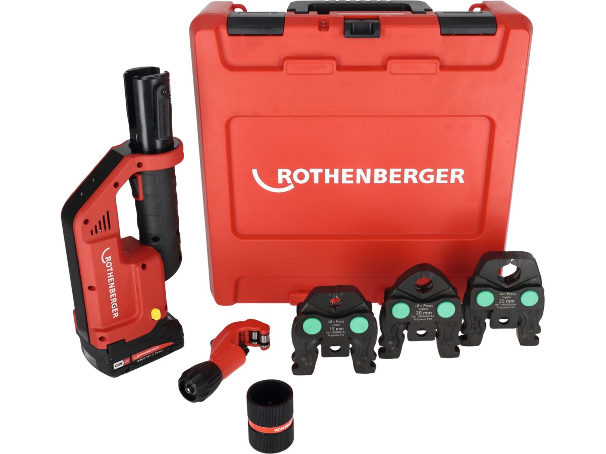 Rothenberger Compact 3 >B< Press Tool Kit 15mm - 25mm