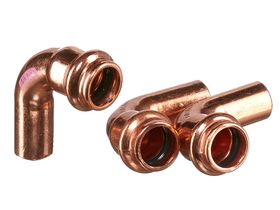 >B< Maxipro Elbow 90 Degree x 1/2" OD x 1/2" ID Bag of 3