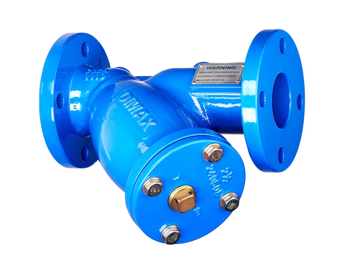 Dimax Watermarked Cast Iron Y-Strainer Table E DN 65mm