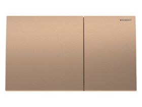 Geberit Sigma 70 Dual Flush Button Red Gold Easy Clean Coating