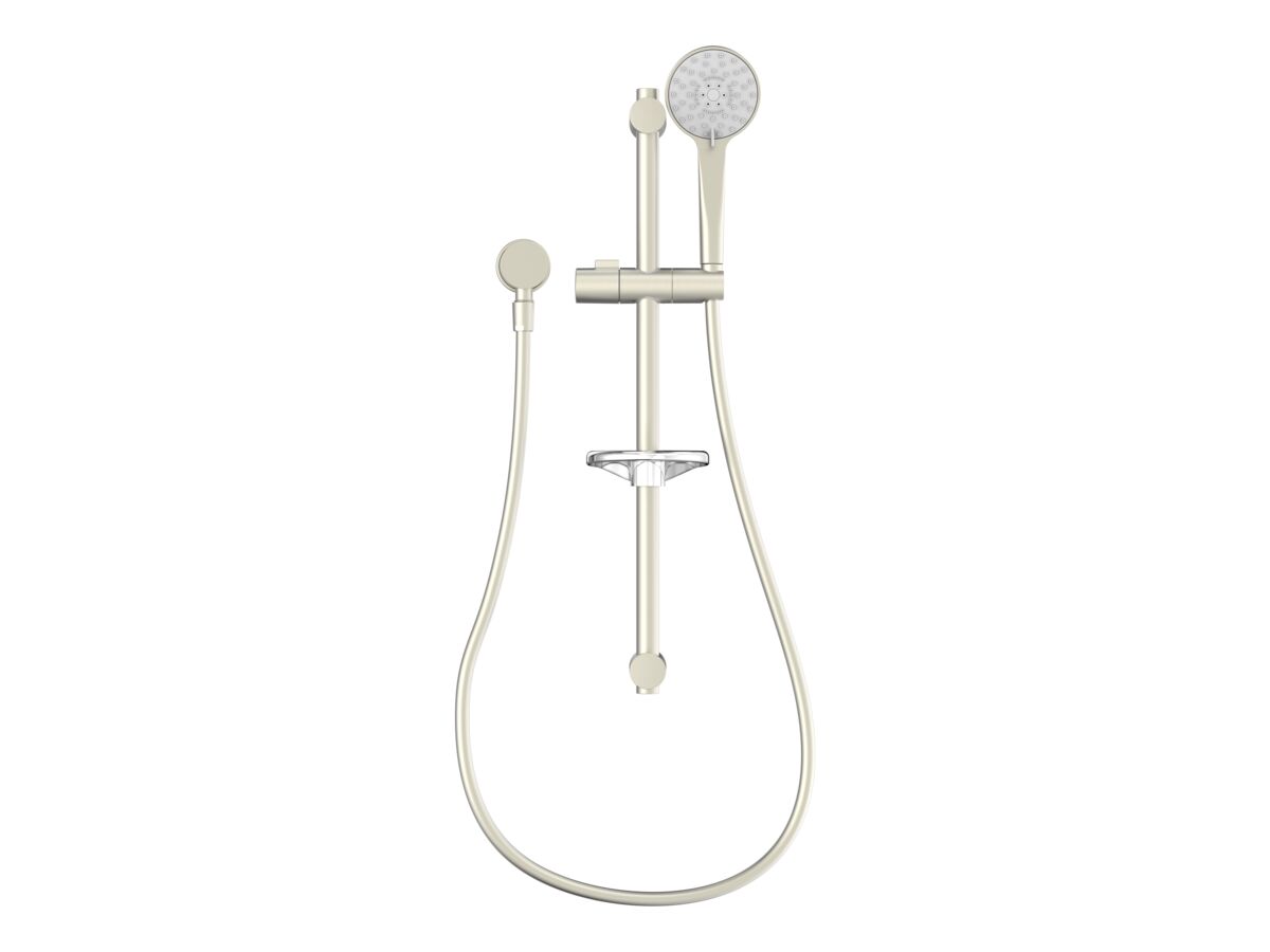 Supporting Image - Posh Bristol MK2 Single Rail Shower 5 Function Brushed Nickel (3 Star)