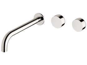 Sussex Pure Wall Bath/Basin Hostess System 250mm Right Hand Chrome (3 Star)