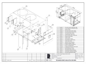 Component Listing - Tecumseh Acpac SHT 2 Fan Extra Large Condensing Unit