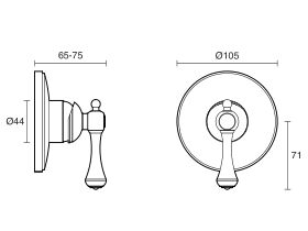 Kado Era Shower Mixer