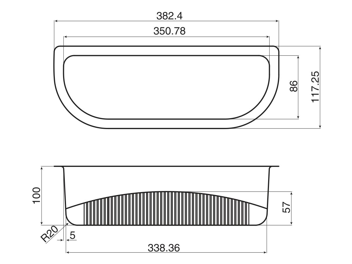 AFA Flow Colander Polypropylene (PP)