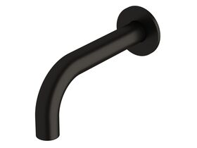 Sussex Pure Wall Basin Outlet 160mm PVD Matte Black (3 Star)
