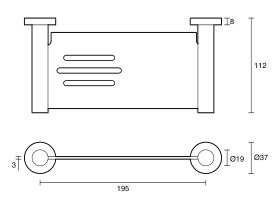 Sussex Pure Metal Soap Dish