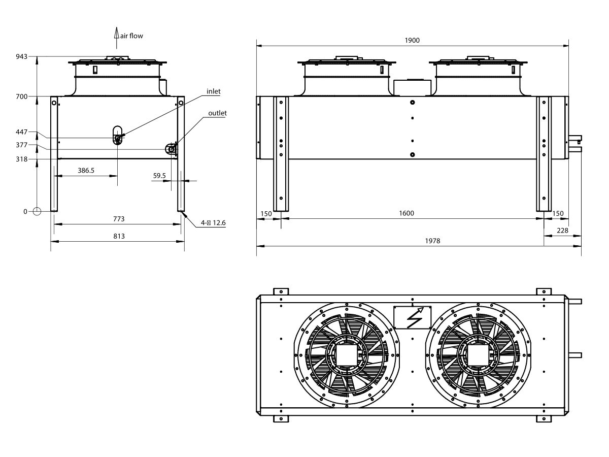 Cabero Remote Condenser ACH055A2-1.6-18NZ-D
