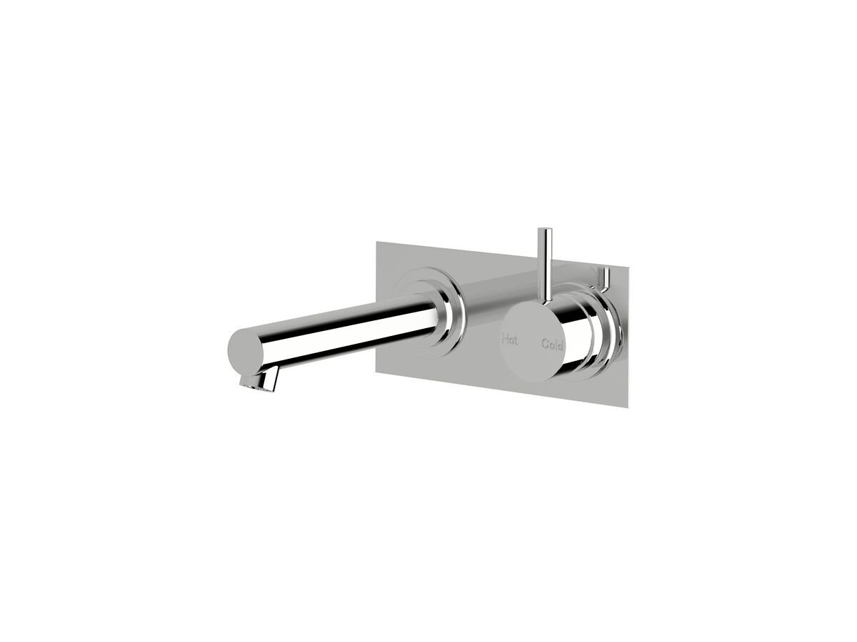 Sussex Scala Bath Mixer Tap Outlet System Straight 160mm Right Hand Operation Chrome