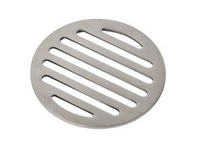 Mizu Drift Trapscrew Grate Only 100mm Brushed Nickel