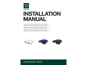Installation Instructions - Wolfen Double Flap Seat