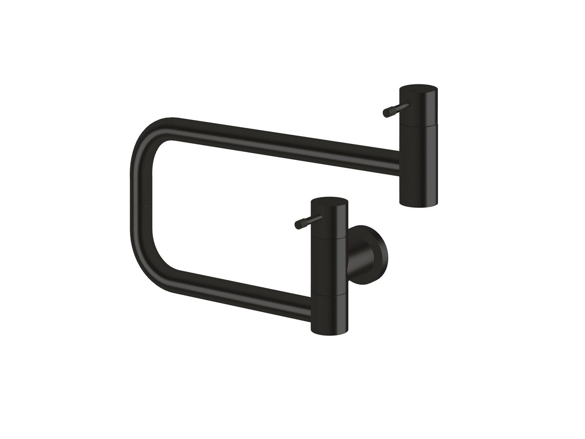 Hero - Sussex Scala Nova Pot Filler PVD Matte Black Lead Free
