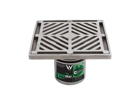 Square Bucket Trap 200mm Suits 100mm