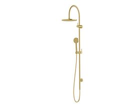 Hero - Sussex Scala Nova Twin Rail Shower PVD Brushed Gold