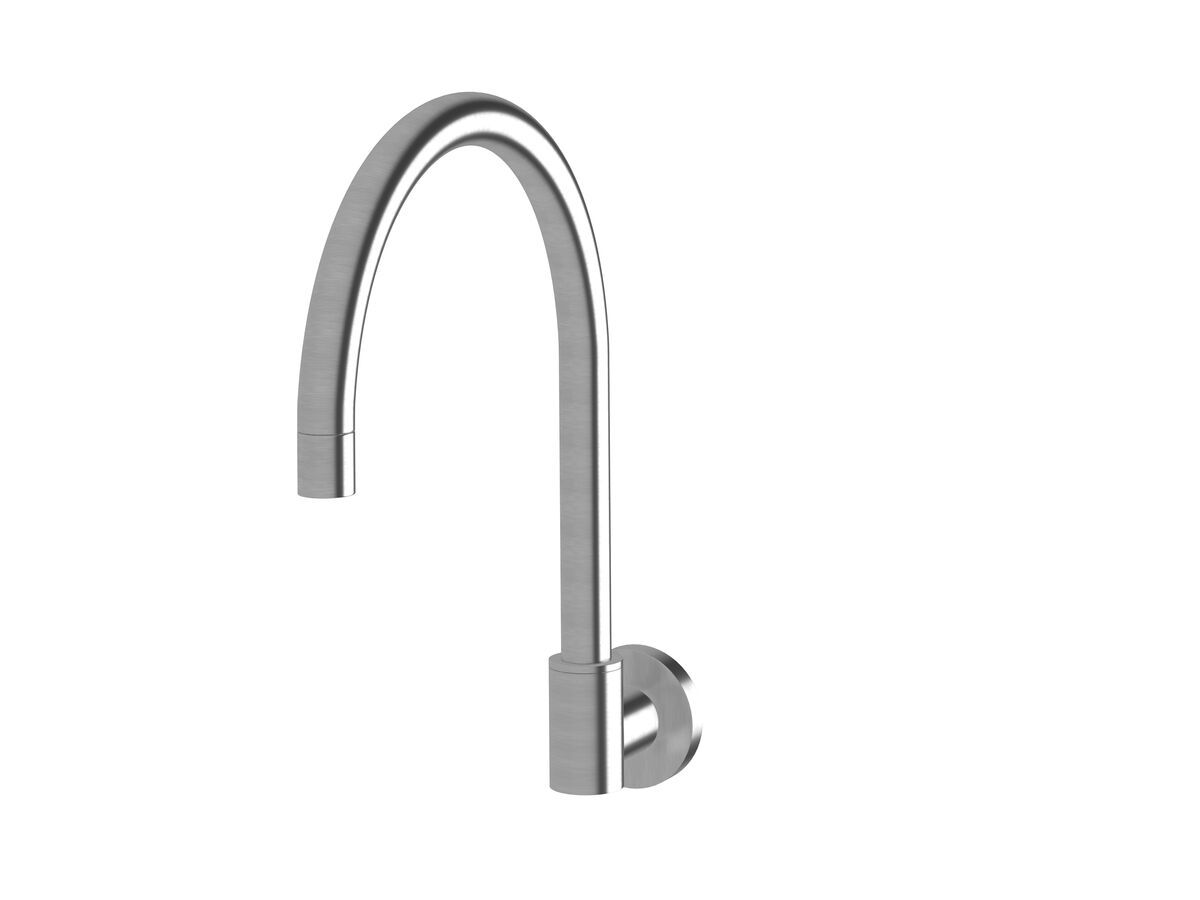 Hero - Sussex Scala Wall Sink Swivel Outlet Satin Chrome (3 Star)