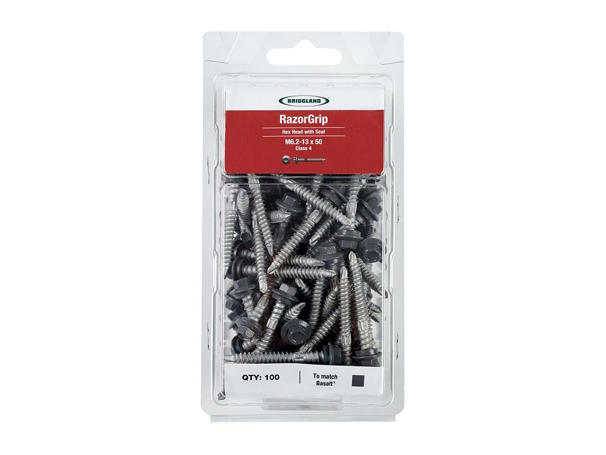 Bridgland Razorgrip M6.2-13 x 50mm Class 4 Basalt (100)