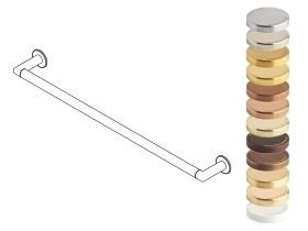 Hero - Faucet Strommen Vara Single Towel Rail 600mm Specialty Finish