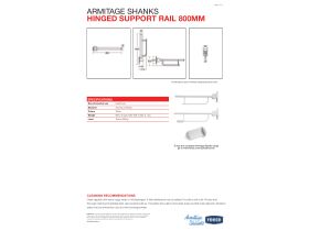 Technical Guide - Armitage Shanks Hinged Support Rail White