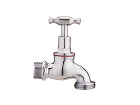 Hero - Dura Bib Hose Male T-Head Chrome (O-Ring) 20mm Lead Free